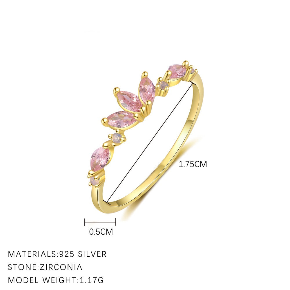 Crown ZC Gold Vermeil Ring