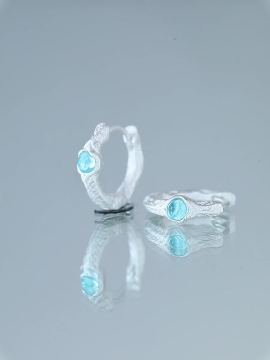 426 Burnt Silver Earrings Cold Style Earring