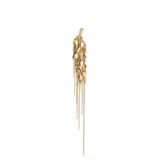 Wheat Gold Vermeil Drop Earring