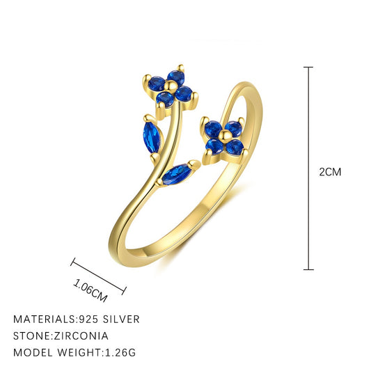 Iris Gold Vermeil Ring